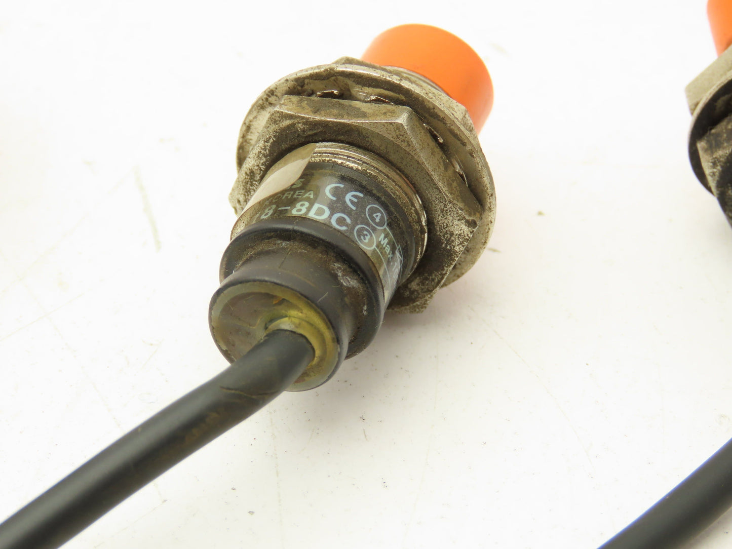 Autonics PRWT18-8DC Inductive Proximity Sensor 8mm Lot of 3