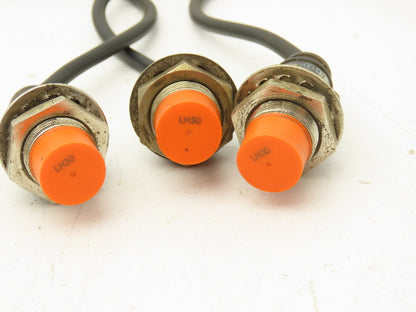 Autonics PRWT18-8DC Inductive Proximity Sensor 8mm Lot of 3