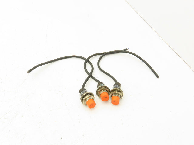 Autonics PRWT18-8DC Inductive Proximity Sensor 8mm Lot of 3