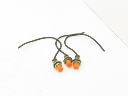 Autonics PRWT18-8DC Inductive Proximity Sensor 8mm Lot of 3