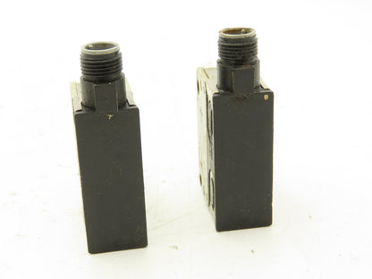 Omron D4E-1A10N Slim Compact Limit Switch Roller Plunger Lot of 2