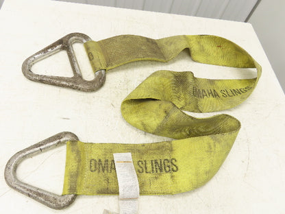 Omaha 6" Nylon Triangle Choker Lifting Sling 7680-19200Lbs 9' 6"L