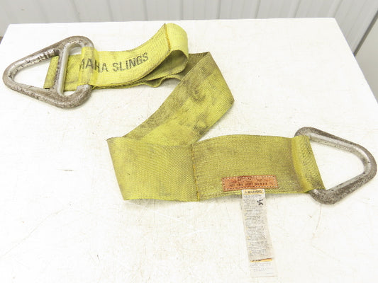 Omaha 6" Nylon Triangle Choker Lifting Sling 7680-19200Lbs 9' 6"L