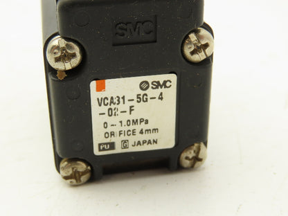 SMC VCA31-5G-4-02-F Pneumatic Solenoid Valve 24V Coil