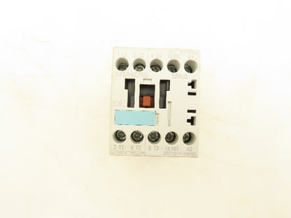 Siemens 3RT1017-1AF01 Contactor 110V 12A 3 Pole 10HP Max