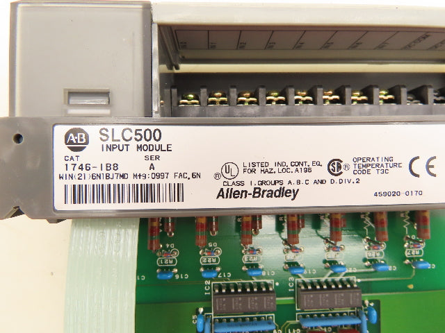 Allen Bradley SLC500 Input Module Sinking 8 Point 8 Inputs 10-30VDC Ser.A