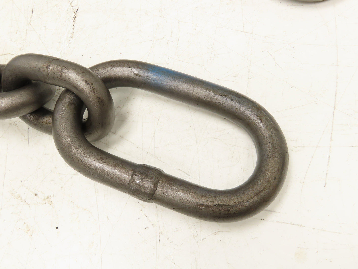 62T Sz 1 Grade 8 Steel 3-Leg Chain Lifting Rigging Sling 3' 10" Reach WLL 124700