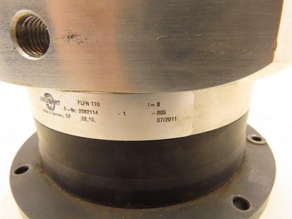 Neugart PLFN 110 Precision Planetary Gearbox Reducer 8:1 Ratio