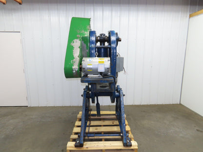 Alva Allen BT25 Mechanical OBI Punch Press 25 Ton 2-1/2" Stroke 8" Throat 3Ph