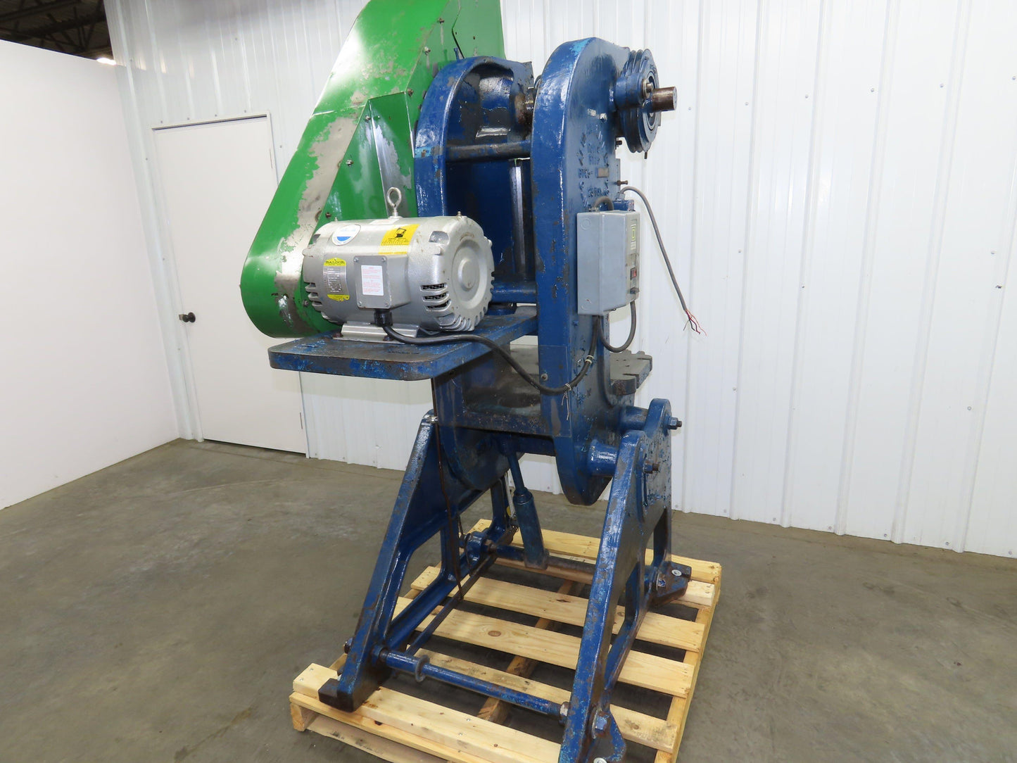 Alva Allen BT25 Mechanical OBI Punch Press 25 Ton 2-1/2" Stroke 8" Throat 3Ph