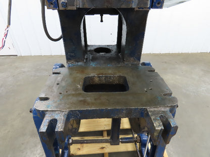 Alva Allen BT25 Mechanical OBI Punch Press 25 Ton 2-1/2" Stroke 8" Throat 3Ph