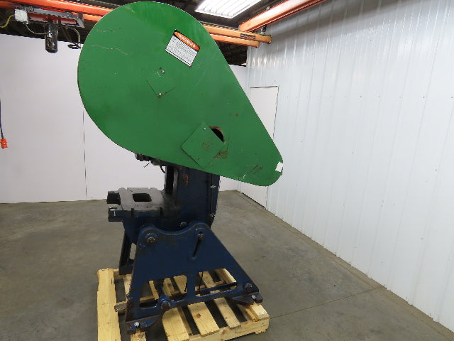 Alva Allen BT25 Mechanical OBI Punch Press 25 Ton 2-1/2" Stroke 8" Throat 3Ph