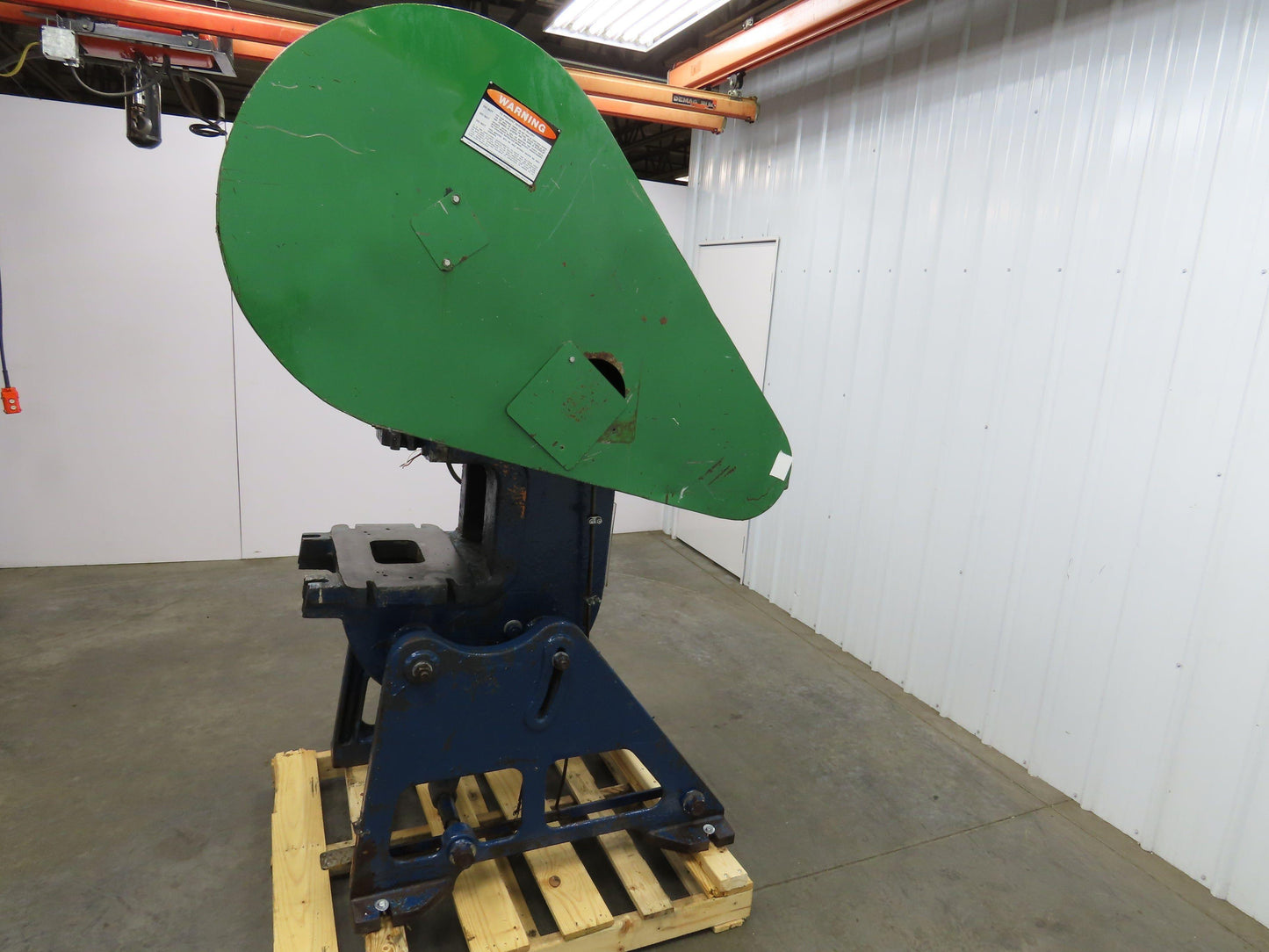 Alva Allen BT25 Mechanical OBI Punch Press 25 Ton 2-1/2" Stroke 8" Throat 3Ph