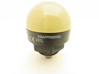Banner K50APFF50GXDQ Fixed Field Sensor K50 Series EZ-Light 12-30VDC 4 Pin M12