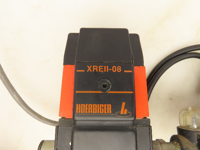 Hoerbiger XREII-08 Pneumatic Filter Regulator Valve Assembly 24VDC
