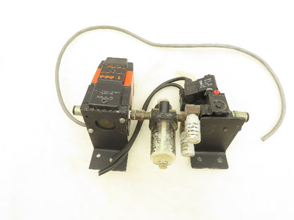 Hoerbiger XREII-08 Pneumatic Filter Regulator Valve Assembly 24VDC