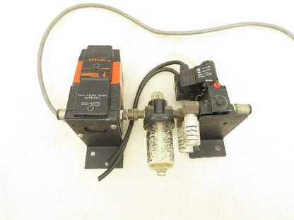 Hoerbiger XREII-08 Pneumatic Filter Regulator Valve Assembly 24VDC