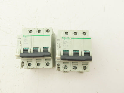 Schneider Electric 24473 Circuit Breaker 50A 3 Pole 480V Lot of 2
