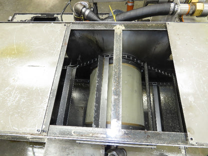 Syst Scraper Belt Chip Conveyor Coolant Recovery 3-Pump Filtration Tank