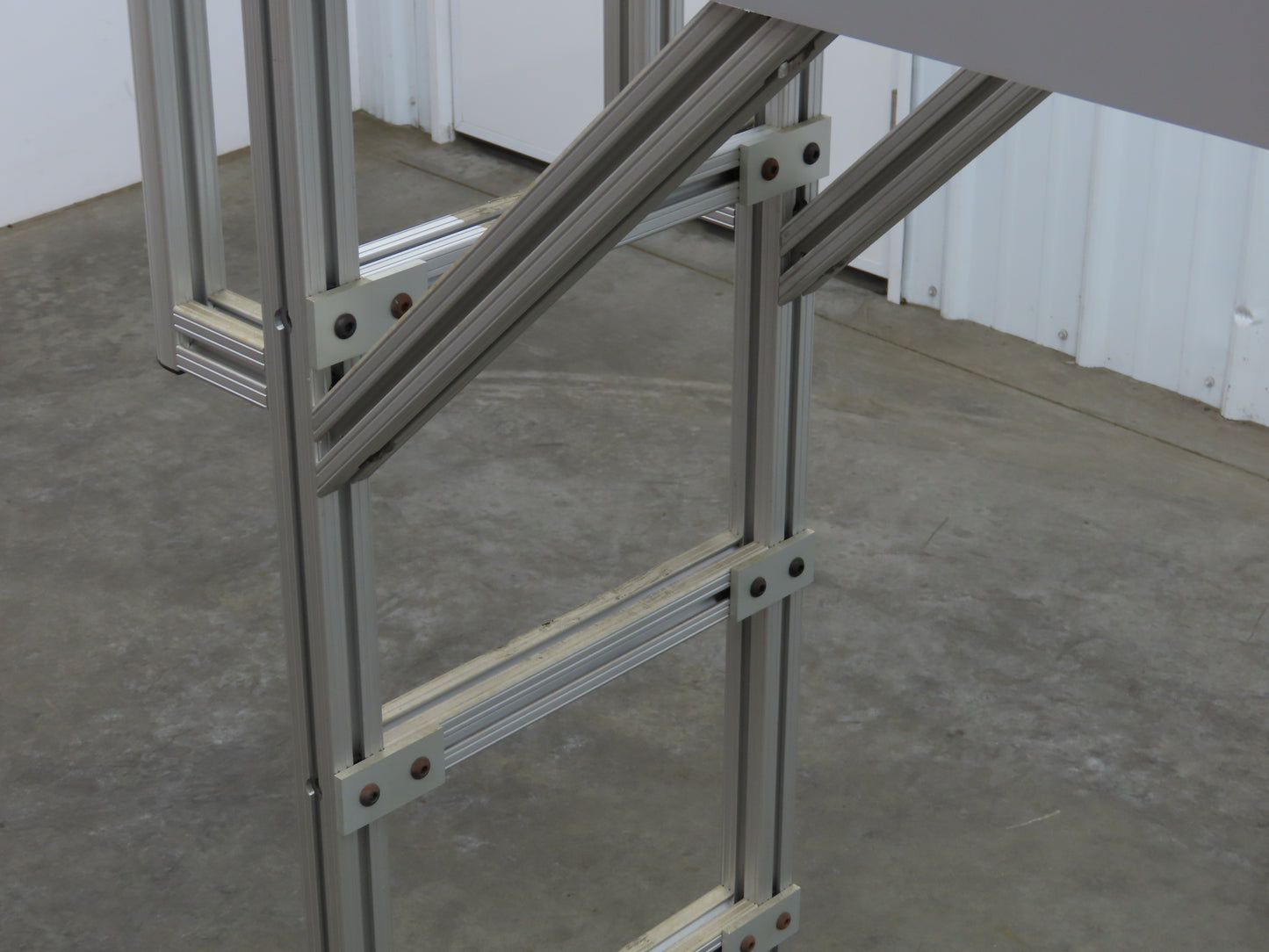 Parco Crossover Bridge Ladder Conveyor Walkover 40" Tall 47" Wide Aluminum