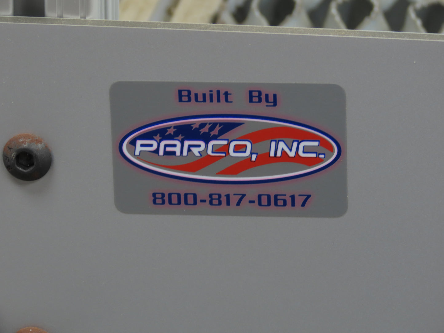 Parco Crossover Bridge Ladder Conveyor Walkover 40" Tall 47" Wide Aluminum