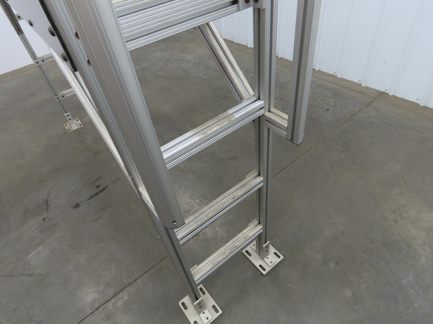 Parco Crossover Bridge Ladder Conveyor Walkover 40" Tall 47" Wide Aluminum