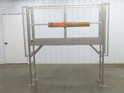 Parco Crossover Bridge Ladder Conveyor Walkover 40" Tall 47" Wide Aluminum