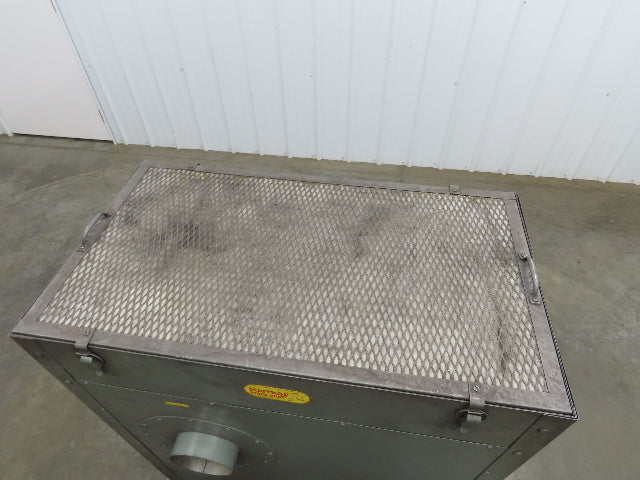 Aget 1151 Dustkop Cyclone Dust Collector 1.5Hp 1000 CFM 230/460V 6" Inlet