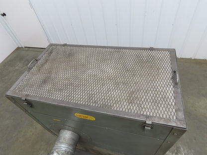 Aget 1151 Dustkop Cyclone Dust Collector 1.5Hp 1000 CFM 230/460V 6" Inlet