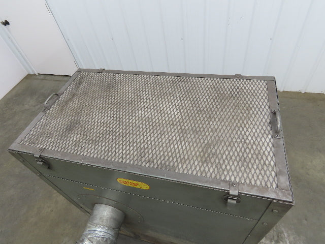 Aget 1151 Dustkop Cyclone Dust Collector 1.5Hp 1000 CFM 230/460V 6" Inlet