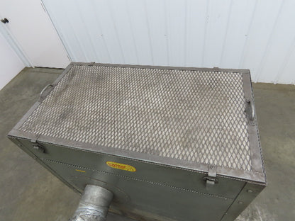 Aget 1151 Dustkop Cyclone Dust Collector 1.5Hp 1000 CFM 230/460V 6" Inlet