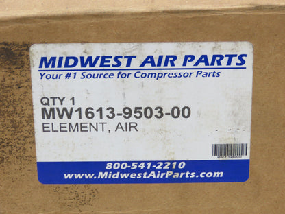 Midwest Air Atlas Copco 1613-9503-00 Air Compressor Air Filter Element