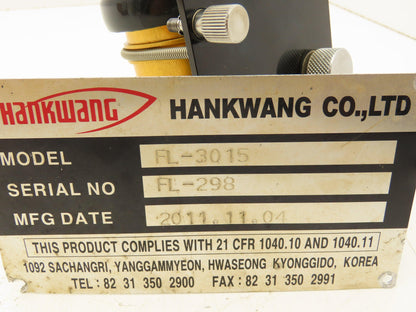 Hankwang FL=5" FL-3015 Laser Cutter Reflector Lens Housing Assembly