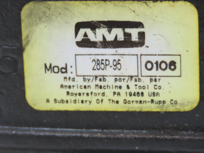 AMT 285P-95 Self-Priming Centrifugal Pump 65gpm 3/4Hp 230/460V 3PH 1.25" NPT