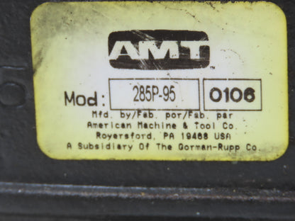 AMT 285P-95 Self-Priming Centrifugal Pump 65gpm 3/4Hp 230/460V 3PH 1.25" NPT