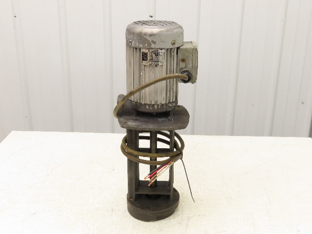 Graymills IMV100-F Vertical Immersion Coolant Pump 1HP 230/460V 3.2/2.0A 3PH