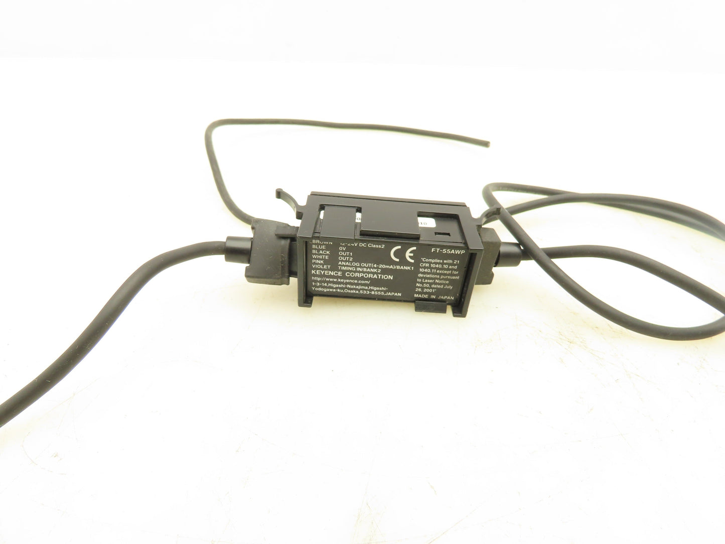 Keyence FT55AWP FT-55AWP Digital Infrared Temperature Sensor