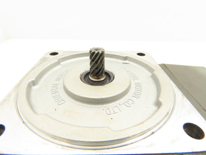Oriental 5IK40GN-SWT Induction Motor 40W 1600 RPM 200/220/230V 3PH Pinion Shaft