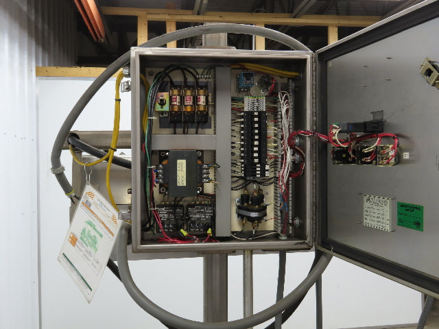 CMS Gilbreth Heat Tunnel Bottle Shrink Label Packaging Equipment 230V 3Ph
