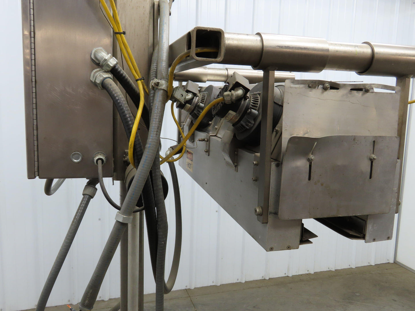 CMS Gilbreth Heat Tunnel Bottle Shrink Label Packaging Equipment 230V 3Ph