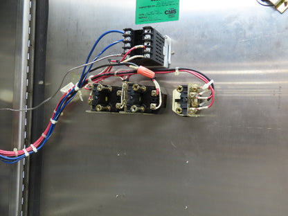 CMS Gilbreth Heat Tunnel Bottle Shrink Label Packaging Equipment 230V 3Ph