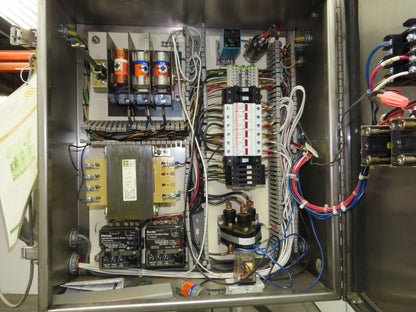 CMS Gilbreth Heat Tunnel Bottle Shrink Label Packaging Equipment 230V 3Ph