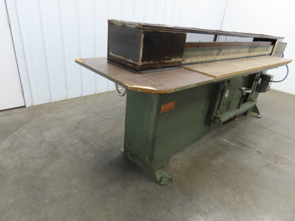 Rodgers 40A-74 Edge Sander 6 x 74" Woodworking Machine 5Hp 230/460V Motor
