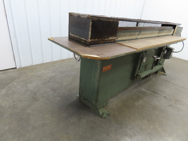 Rodgers 40A-74 Edge Sander 6 x 74" Woodworking Machine 5Hp 230/460V Motor