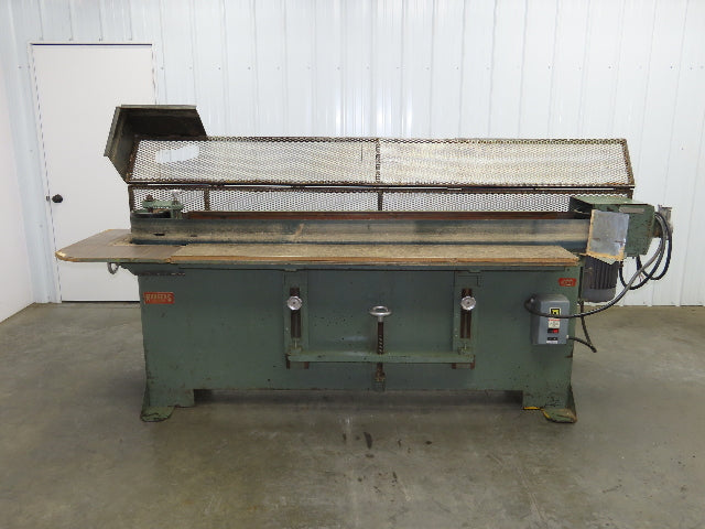 Rodgers 40A-74 Edge Sander 6 x 74" Woodworking Machine 5Hp 230/460V Motor