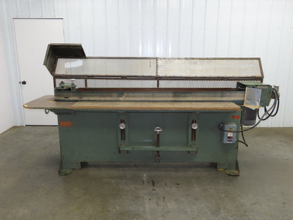 Rodgers 40A-74 Edge Sander 6 x 74" Woodworking Machine 5Hp 230/460V Motor