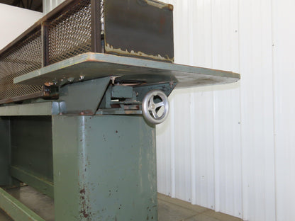 Rodgers 40A-74 Edge Sander 6 x 74" Woodworking Machine 5Hp 230/460V Motor