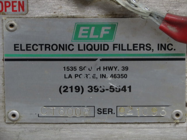 ELF Electronic Filler Inline Bottle Cap Torquer Tightener Machine 6 Quill