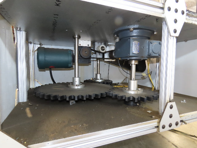 Morrison Bottle Filling Screw Feeder Puck/Capper 10-Head Rotary Unit