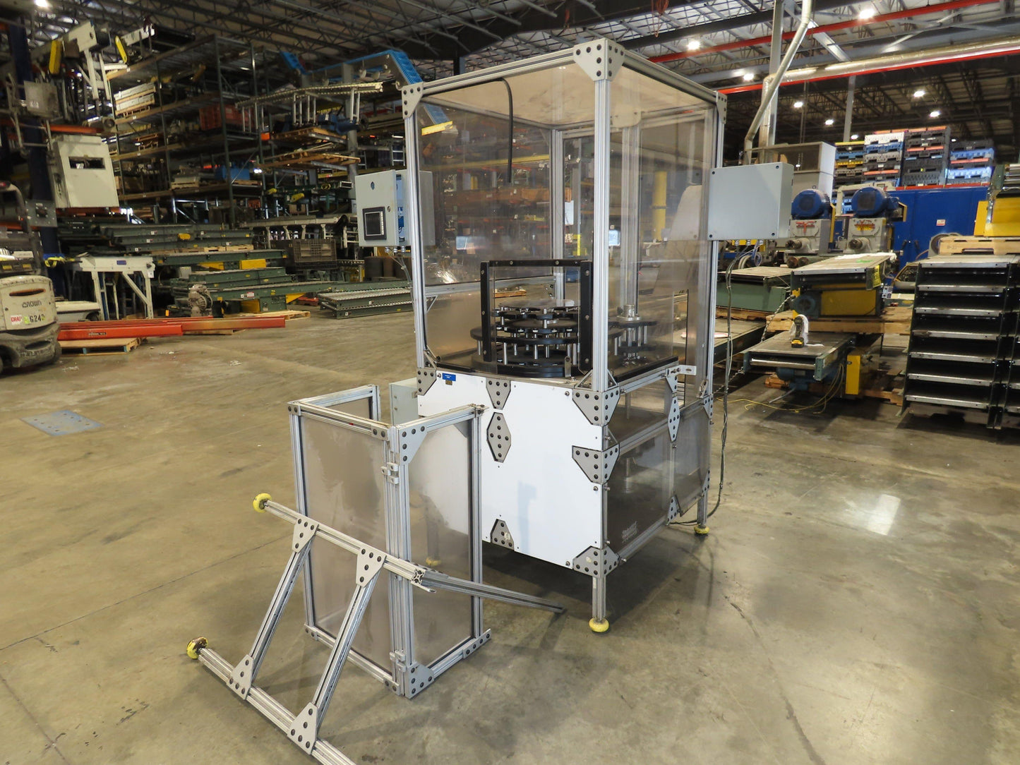 Morrison Bottle Filling Screw Feeder Puck/Capper 10-Head Rotary Unit